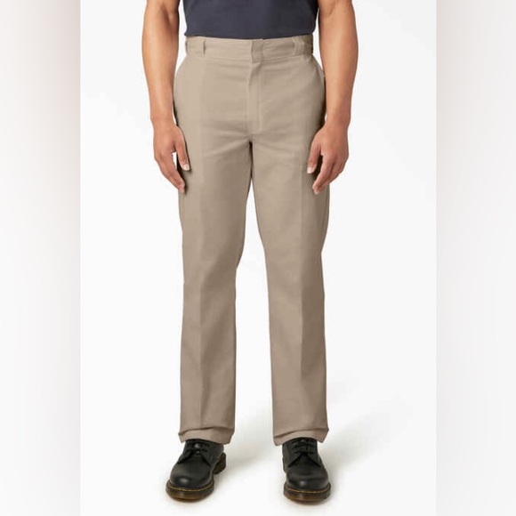 NWT DICKIES Men's Tan work Pants 42/32 - Picture 1 of 6